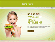 Tablet Screenshot of echte-esser.de